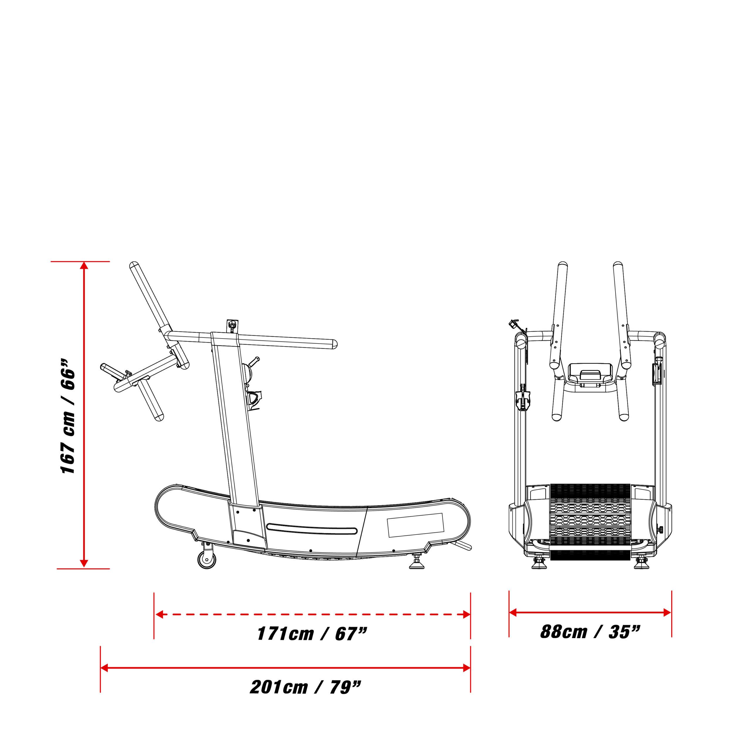Cinta de Correr Curva Xebex AirPlus Runner Smart Connect - Imagen 28