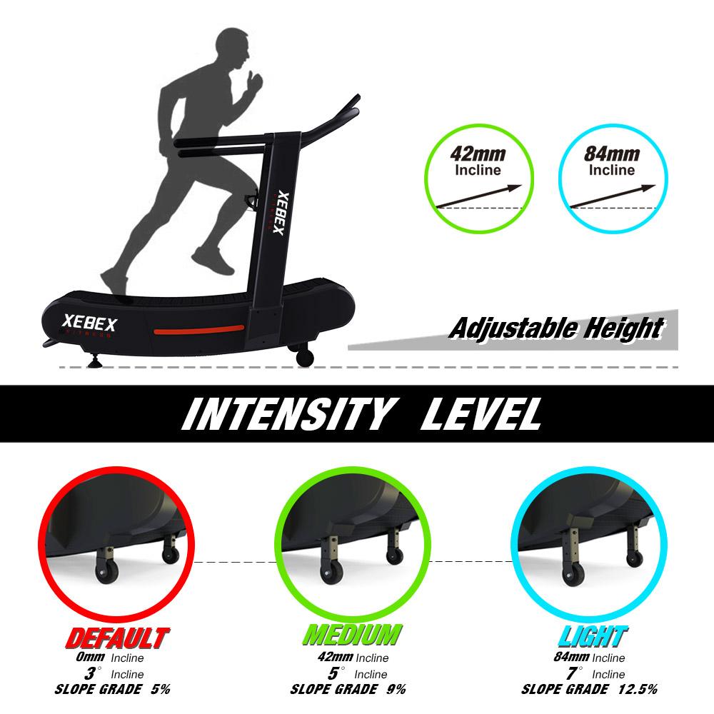 Cinta de Correr Curva Xebex AirPlus Runner Smart Connect - Imagen 30